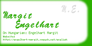 margit engelhart business card